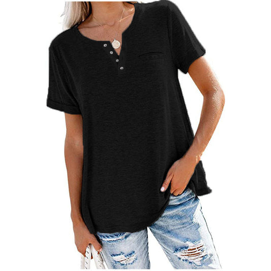 MW | Basic mit Tasche Sommer-T-Shirts