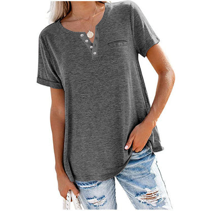 MW | Basic mit Tasche Sommer-T-Shirts