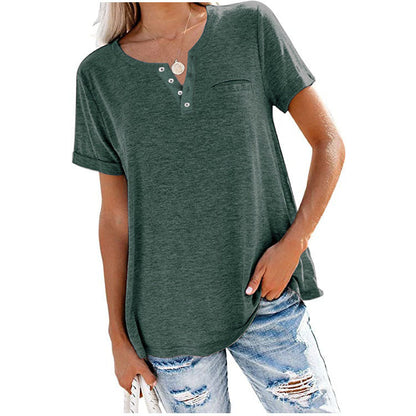MW | Basic mit Tasche Sommer-T-Shirts