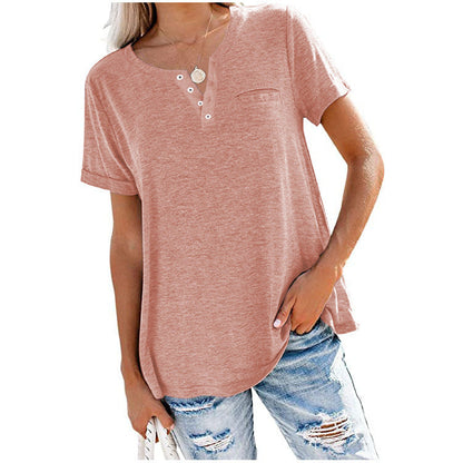 MW | Basic mit Tasche Sommer-T-Shirts