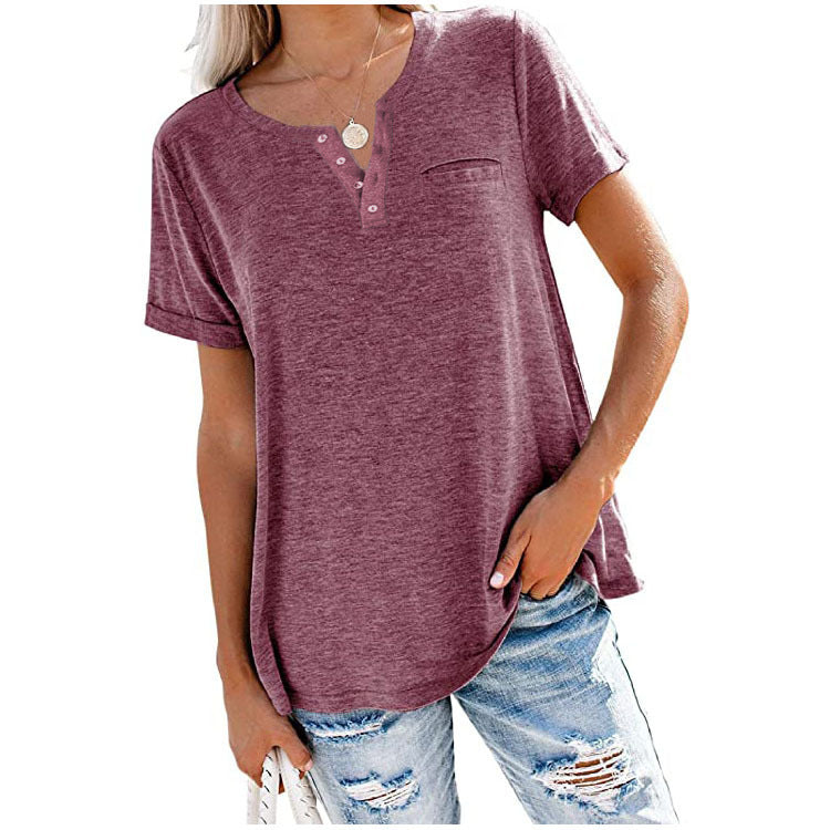 MW | Basic mit Tasche Sommer-T-Shirts