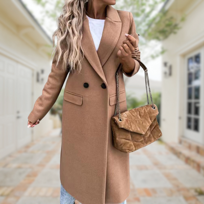 MW | Eleganter und stilvoller langer Mantel