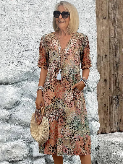 MW | Eleganz und Modernes Midi-Kleid