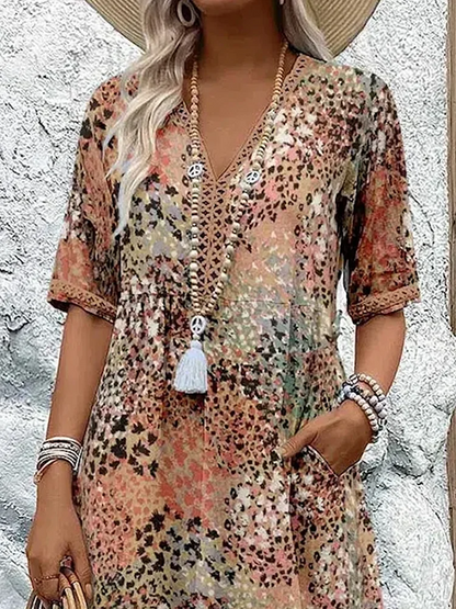MW | Eleganz und Modernes Midi-Kleid