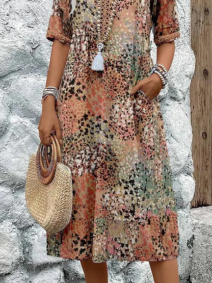 MW | Eleganz und Modernes Midi-Kleid