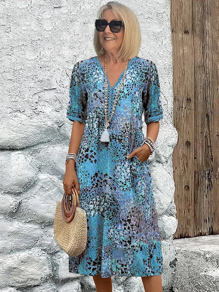 MW | Eleganz und Modernes Midi-Kleid
