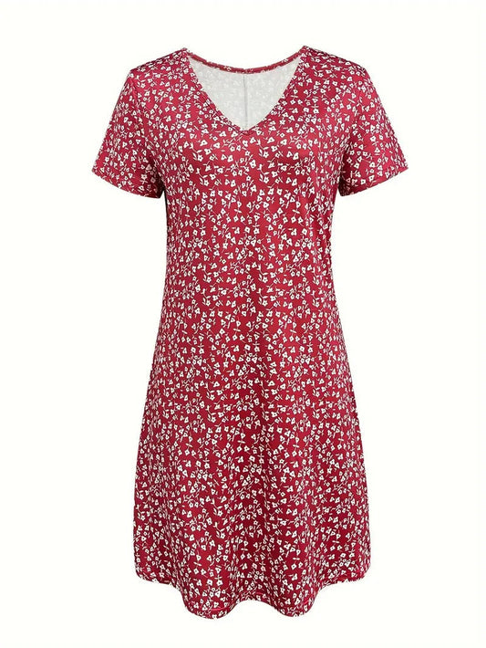 Astrid™ - Lässiges geblümtes Kleid