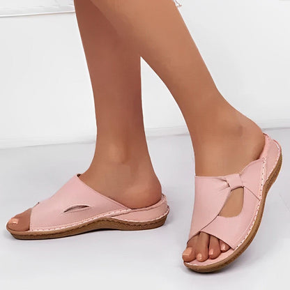 MW | | Bequeme Sandalen aus PU-Leder