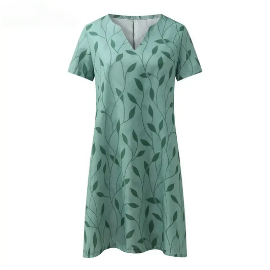 MW | SCHLANKMACHENDES SOMMER-MIDIKLEID