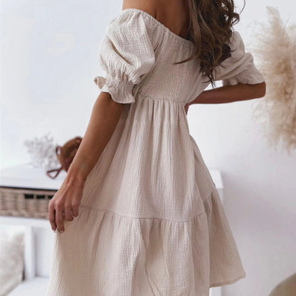 MW | Sexy Rückenfreies Minikleid