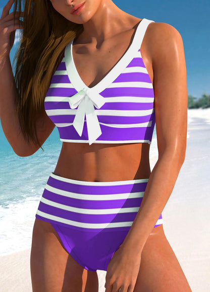 MW | Eleganter bunter Sommerbikini