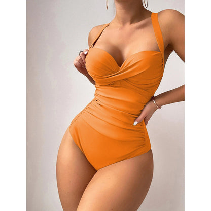 MW | Einteiliger Bikini mit verdrehter Front