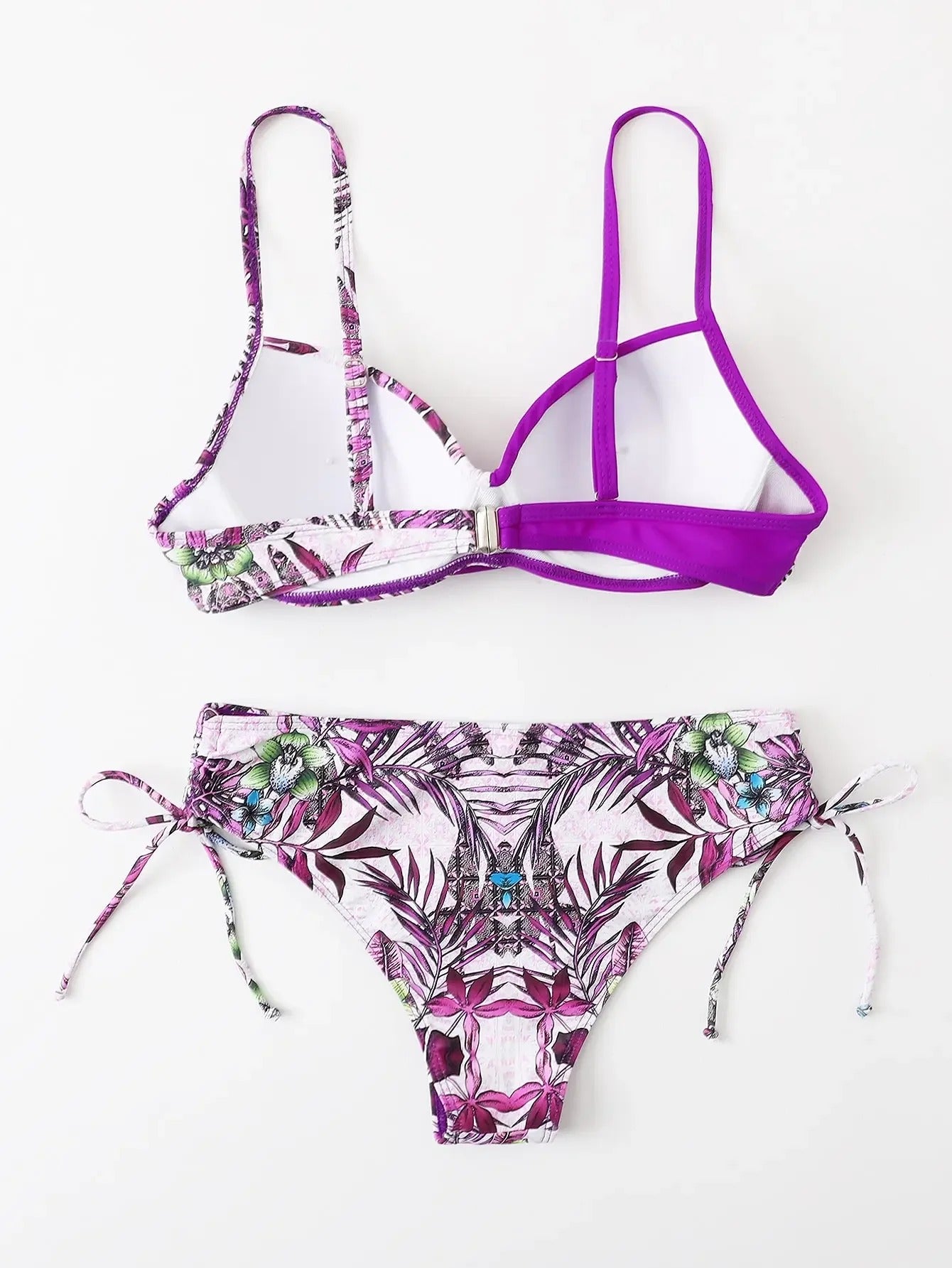 MW | Bikini mit Blumendruck