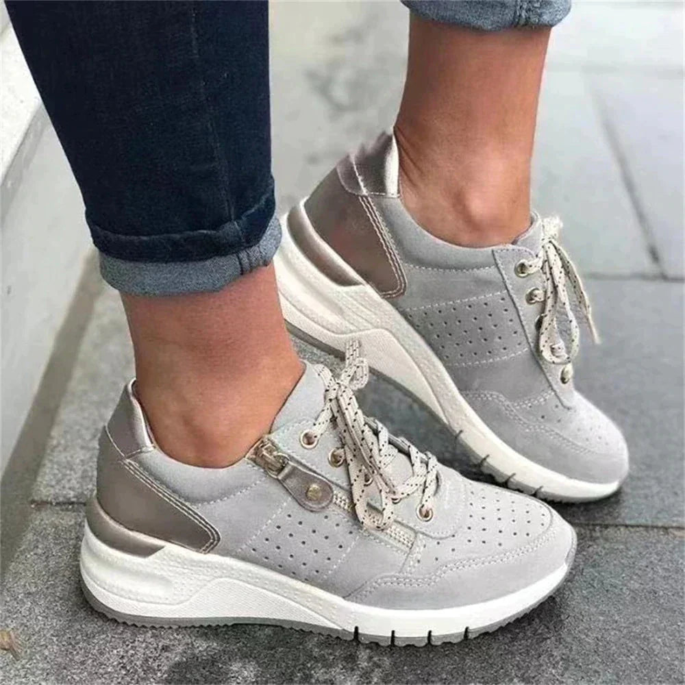 MW | - ORTHOPÄDISCHE TURNSCHUHE MIT KEILABSATZ