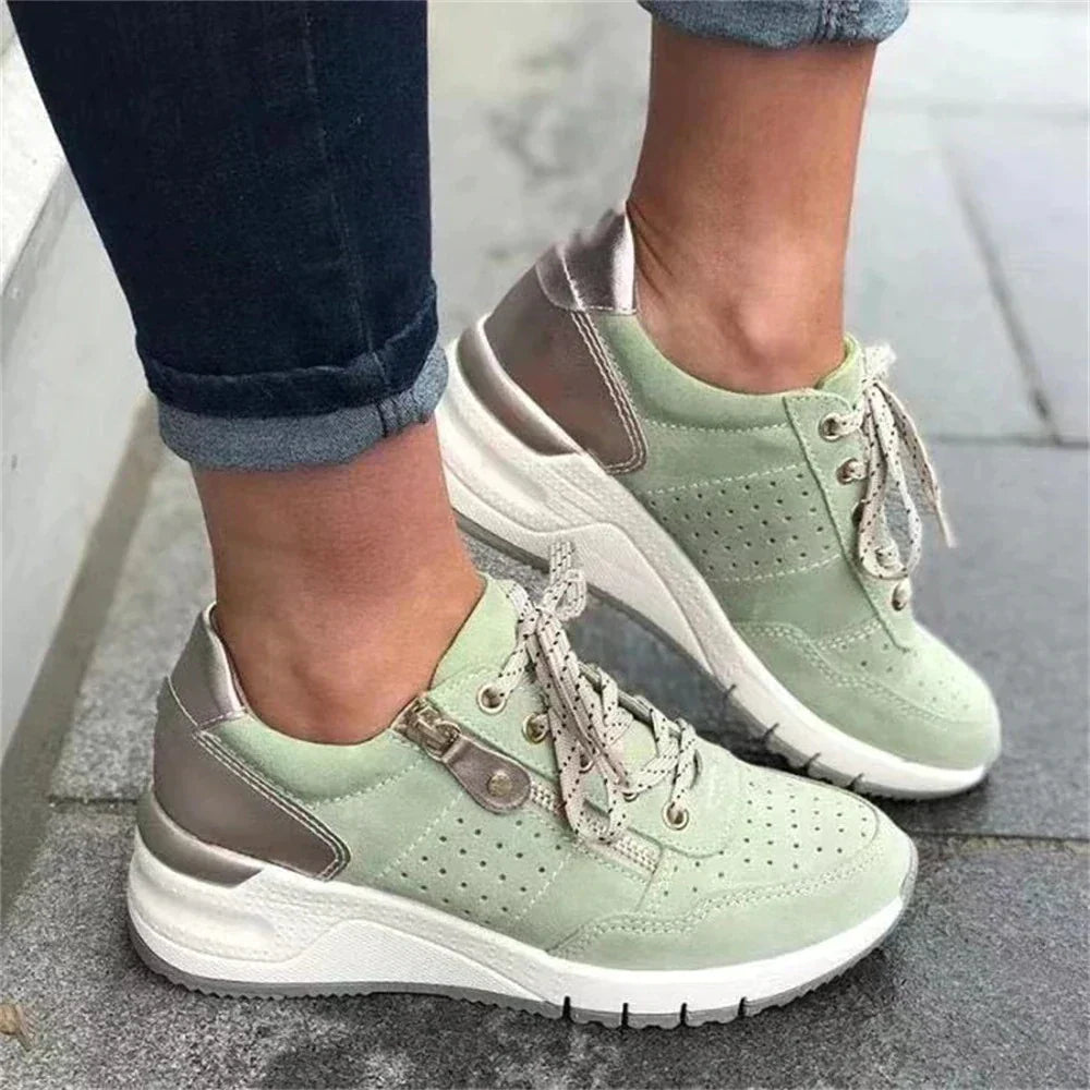 MW | - ORTHOPÄDISCHE TURNSCHUHE MIT KEILABSATZ