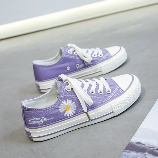 MW | Low Cut mit Blumendruck Sneakers