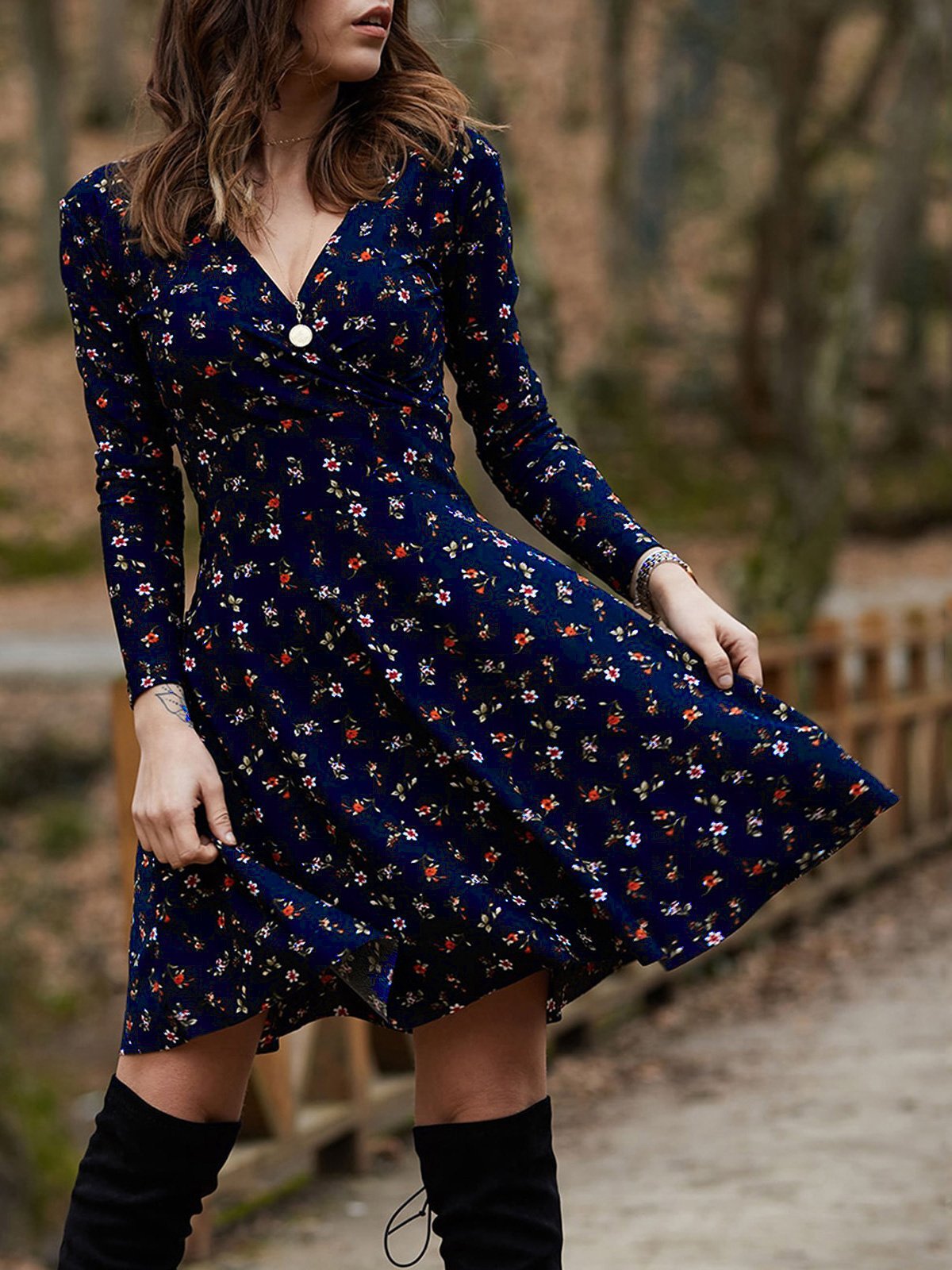 MW | Casual und Entspanntes Winterkleid